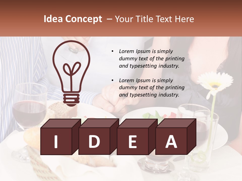 Water White Senior PowerPoint Template