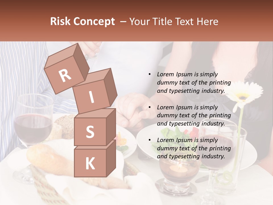 Water White Senior PowerPoint Template