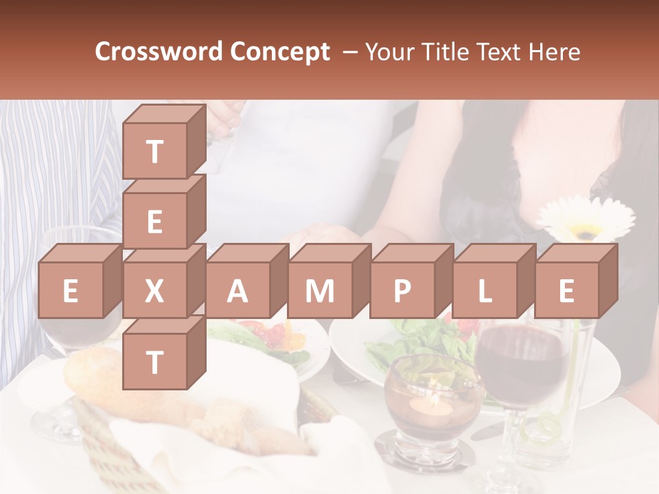 Water White Senior PowerPoint Template