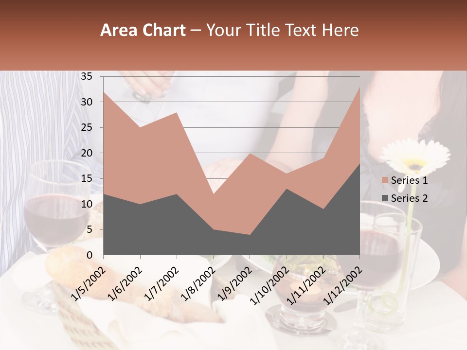 Water White Senior PowerPoint Template