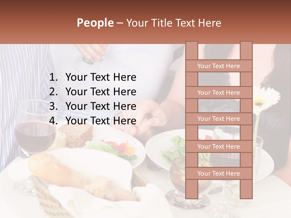 Water White Senior PowerPoint Template