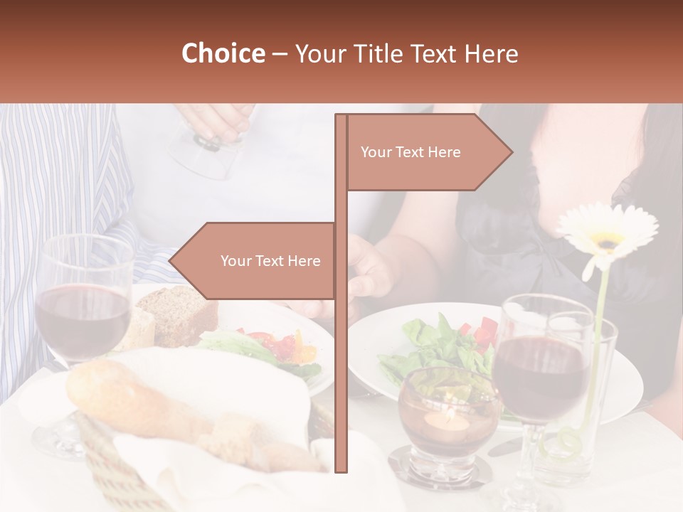 Water White Senior PowerPoint Template