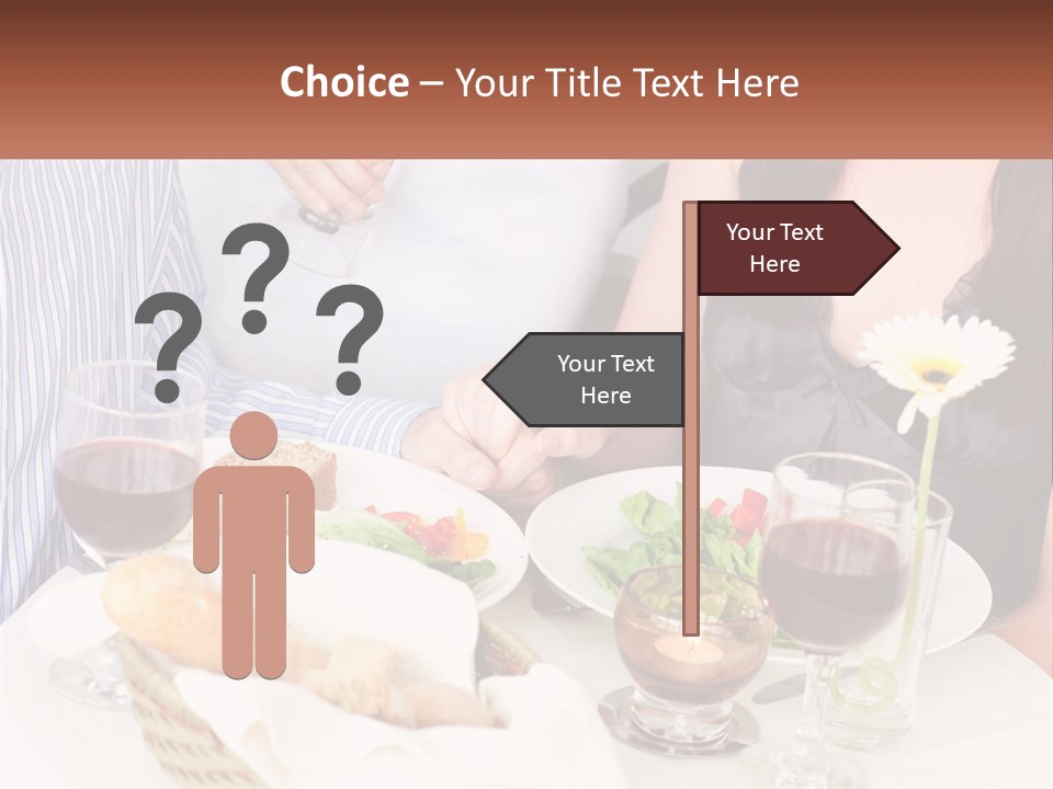 Water White Senior PowerPoint Template