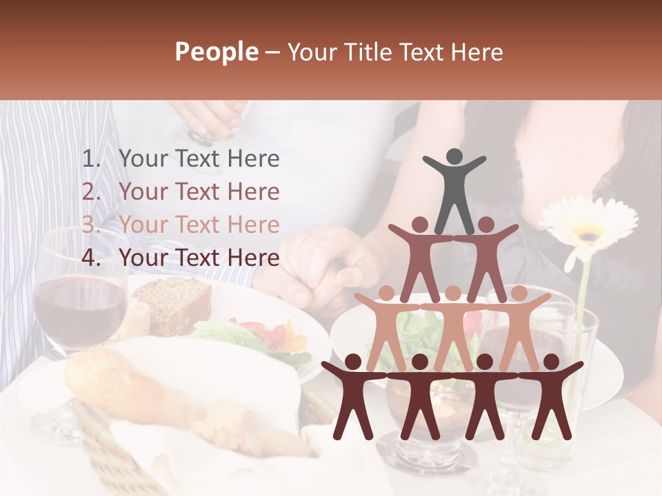 Water White Senior PowerPoint Template