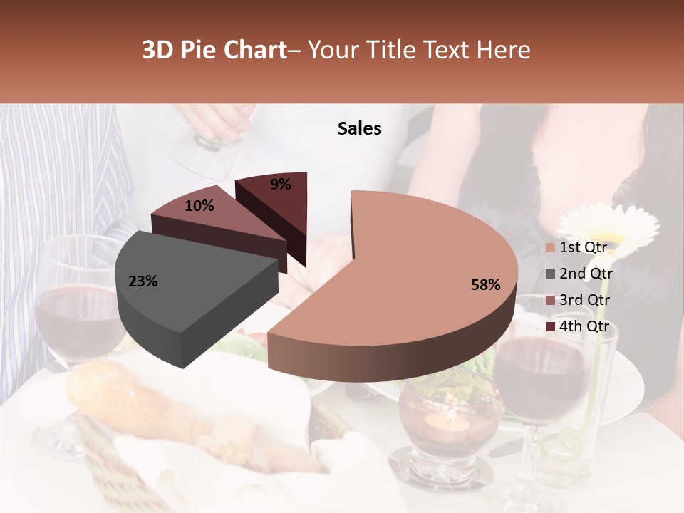 Water White Senior PowerPoint Template