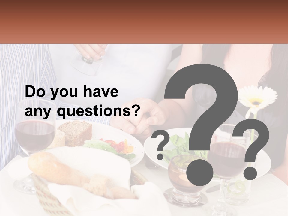 Water White Senior PowerPoint Template