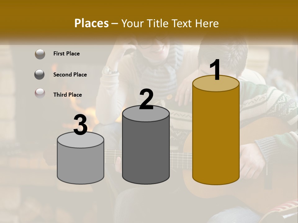 Sad Coastal Wave PowerPoint Template