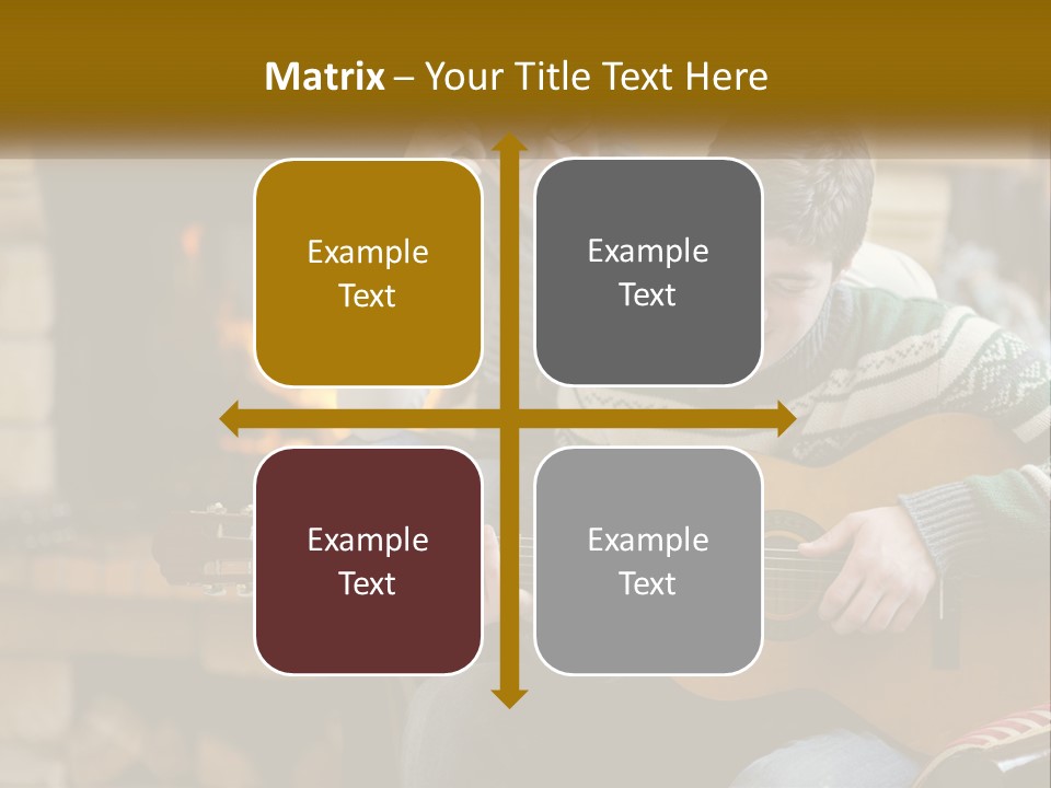 Sad Coastal Wave PowerPoint Template