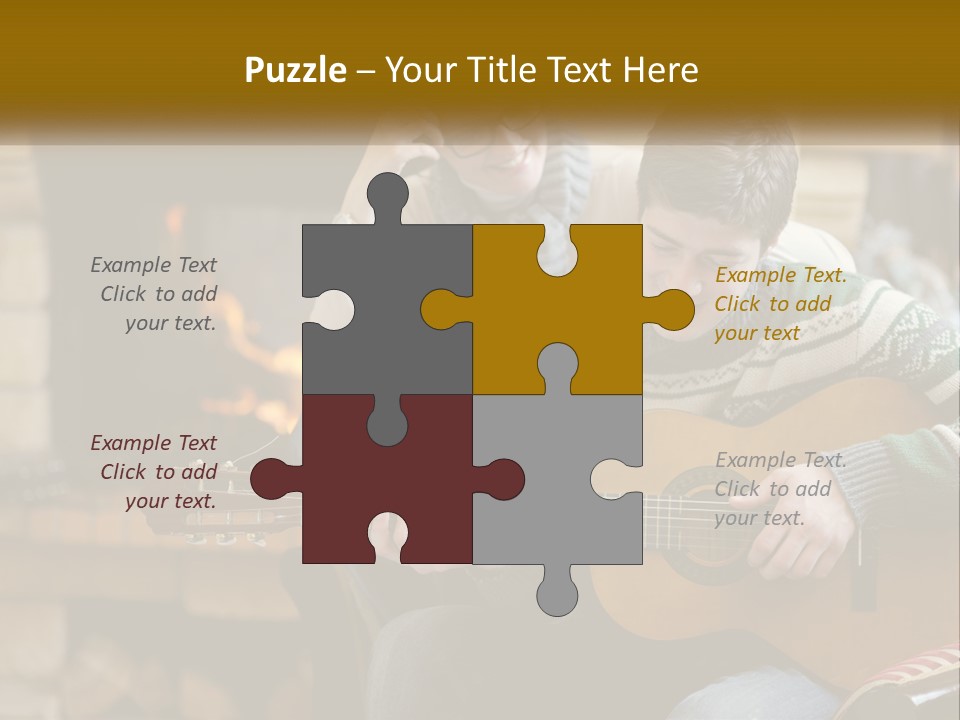 Sad Coastal Wave PowerPoint Template