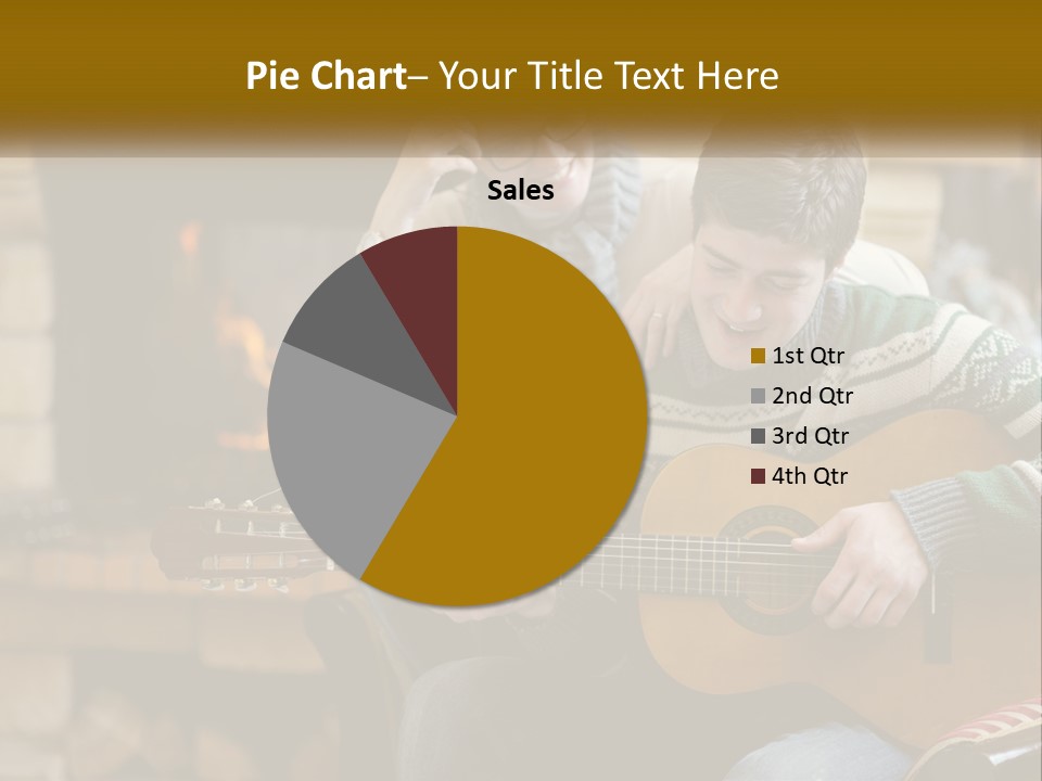 Sad Coastal Wave PowerPoint Template