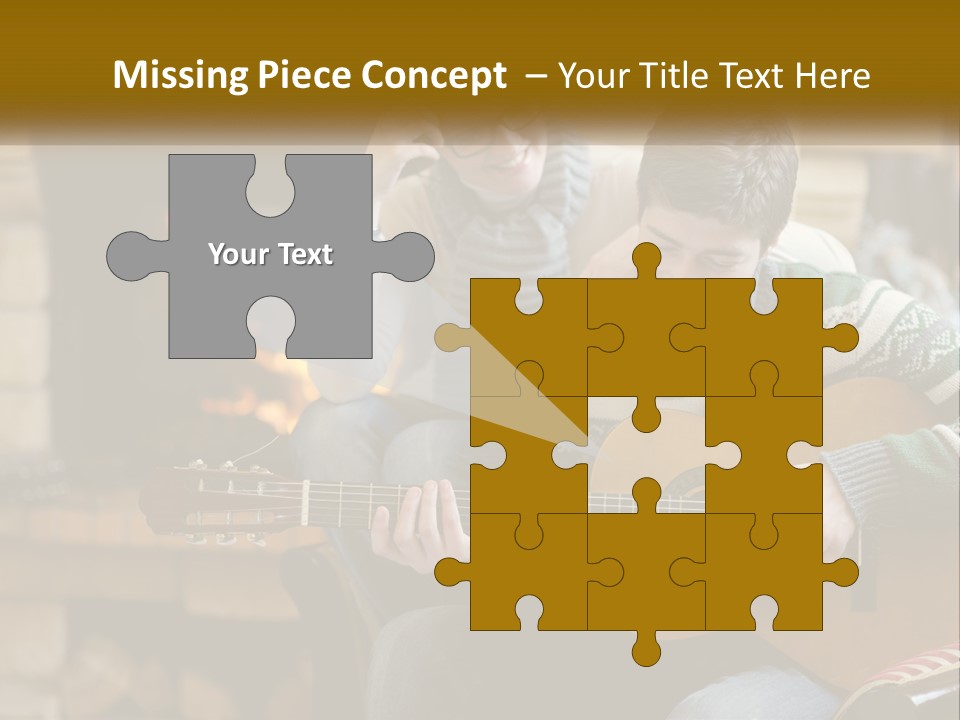 Sad Coastal Wave PowerPoint Template