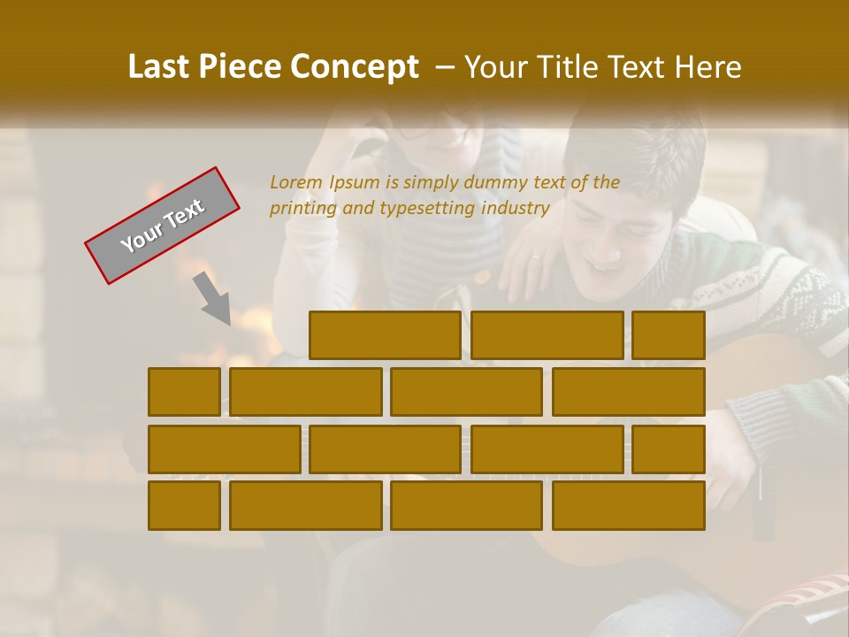 Sad Coastal Wave PowerPoint Template