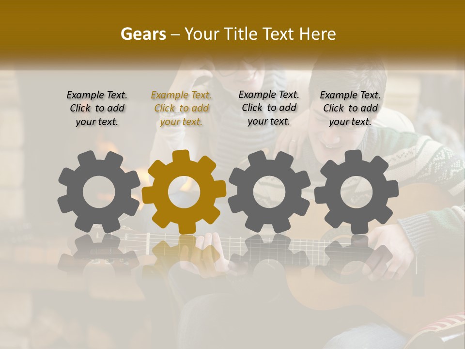 Sad Coastal Wave PowerPoint Template