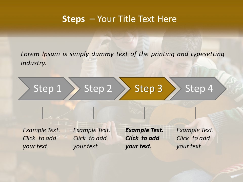 Sad Coastal Wave PowerPoint Template