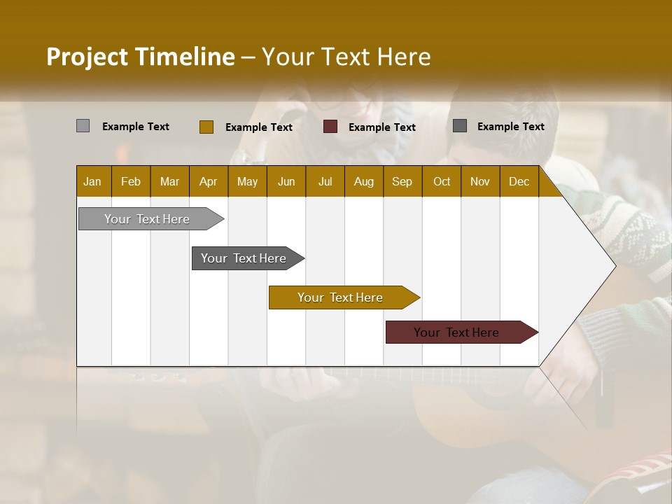 Sad Coastal Wave PowerPoint Template