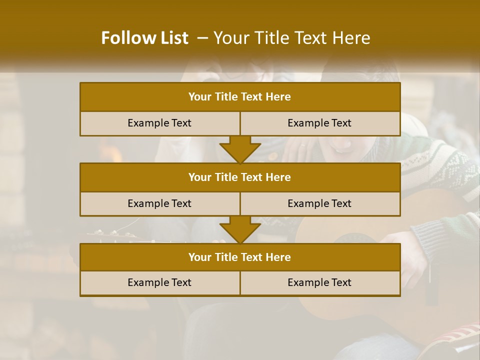 Sad Coastal Wave PowerPoint Template