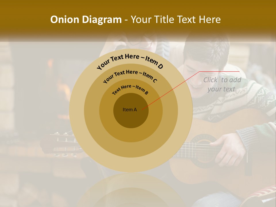 Sad Coastal Wave PowerPoint Template