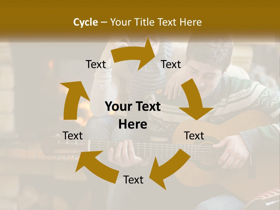 Sad Coastal Wave PowerPoint Template
