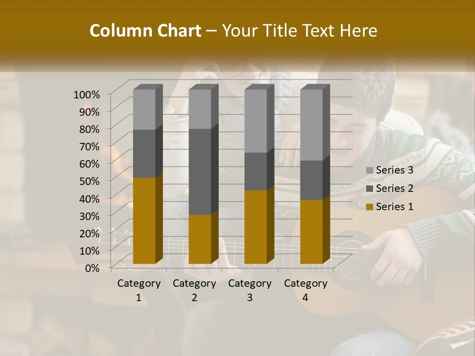 Sad Coastal Wave PowerPoint Template