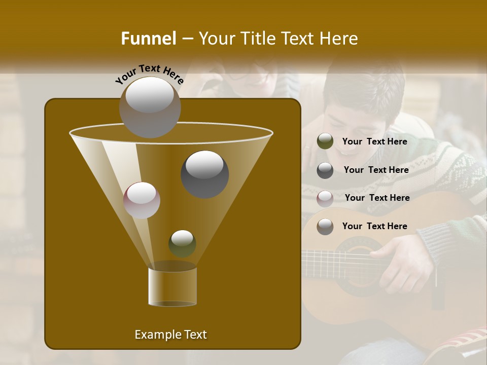 Sad Coastal Wave PowerPoint Template