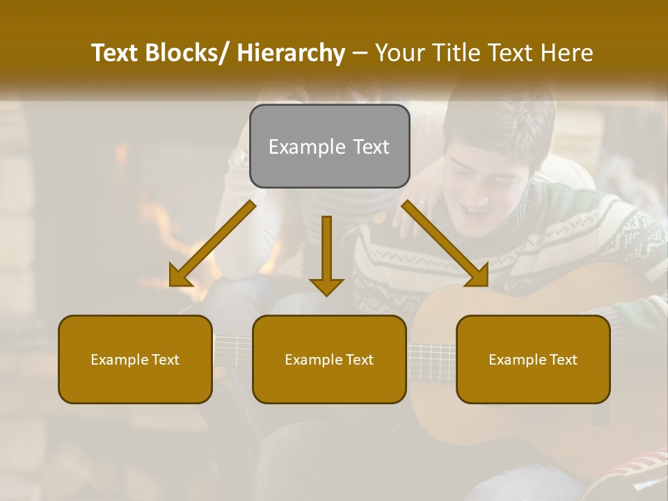 Sad Coastal Wave PowerPoint Template