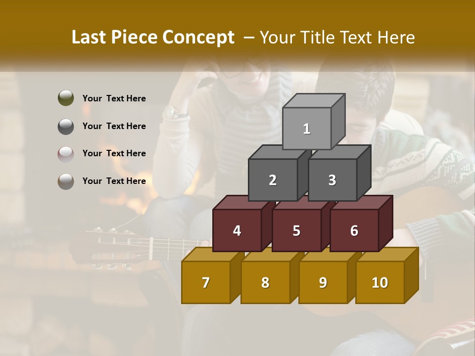 Sad Coastal Wave PowerPoint Template