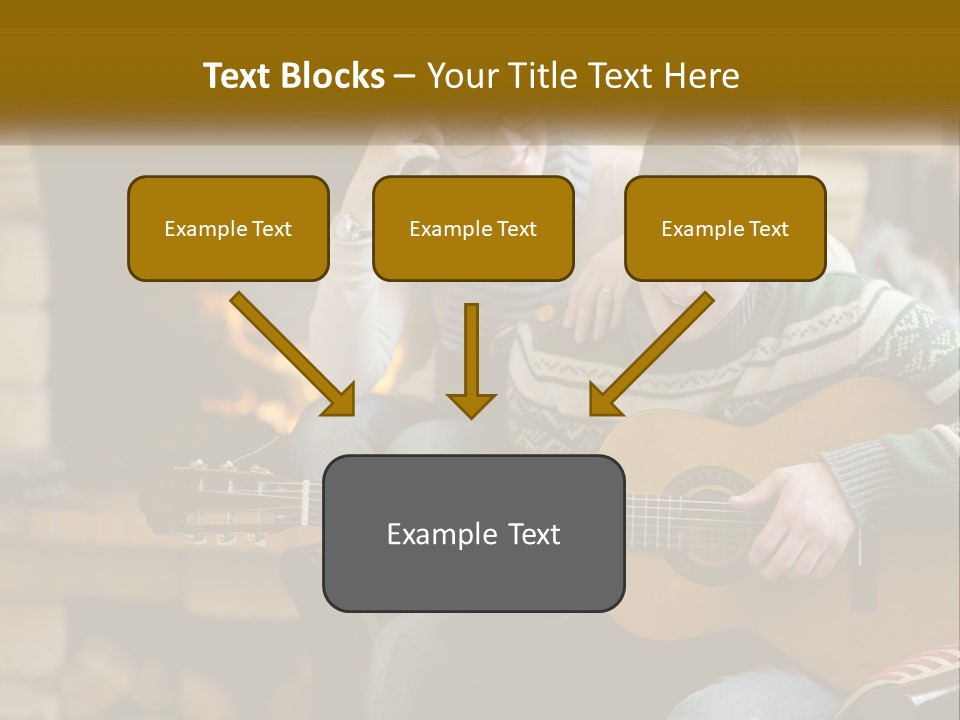 Sad Coastal Wave PowerPoint Template