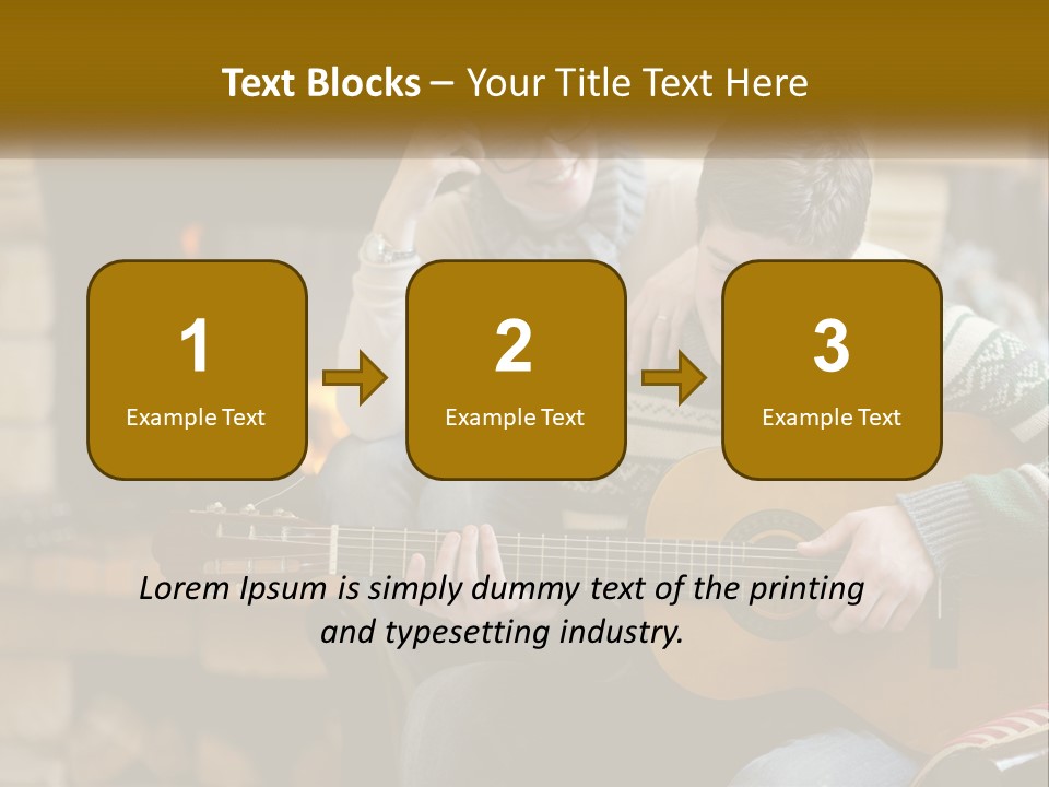 Sad Coastal Wave PowerPoint Template