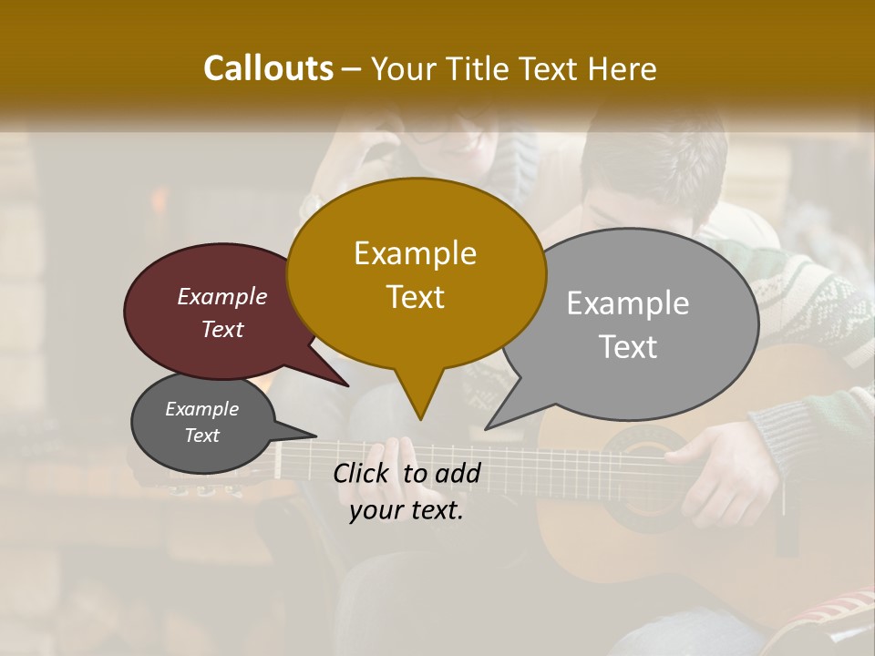 Sad Coastal Wave PowerPoint Template