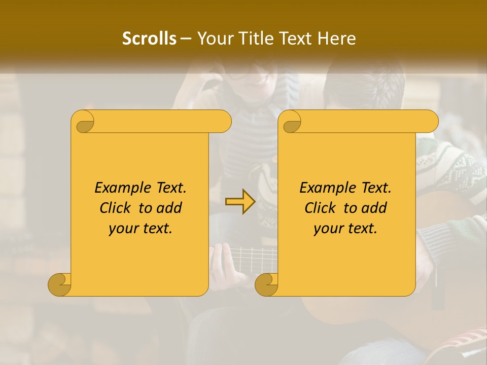 Sad Coastal Wave PowerPoint Template