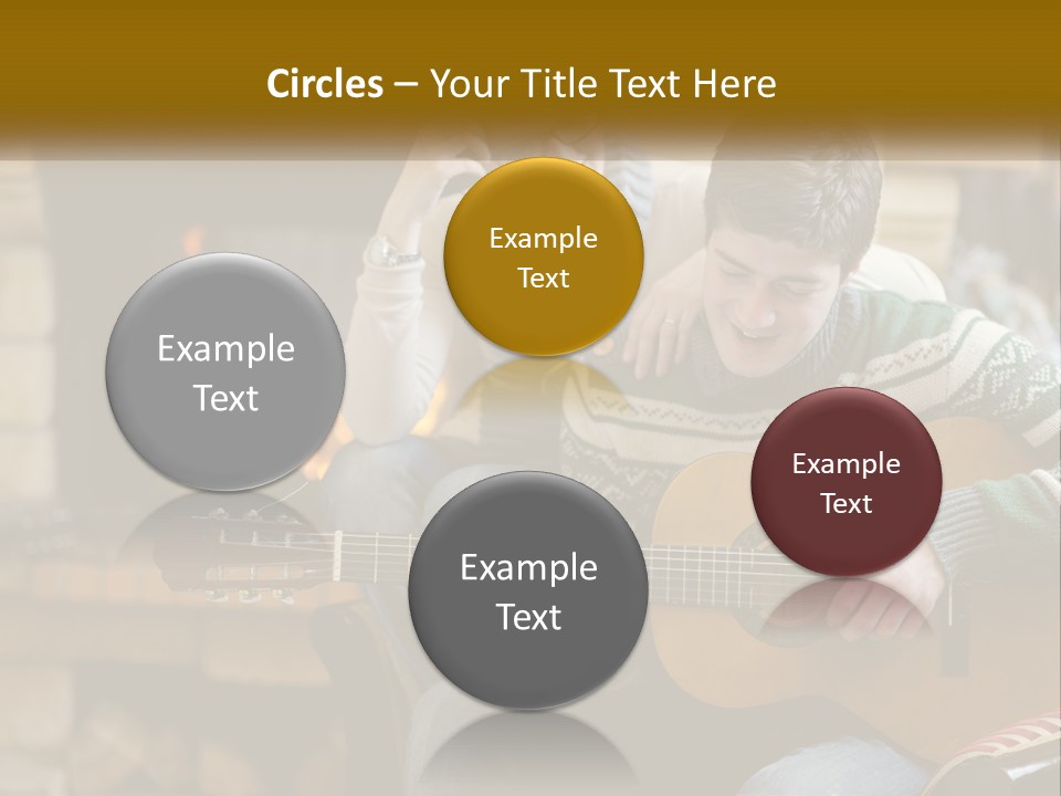 Sad Coastal Wave PowerPoint Template