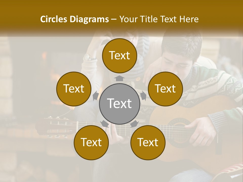 Sad Coastal Wave PowerPoint Template