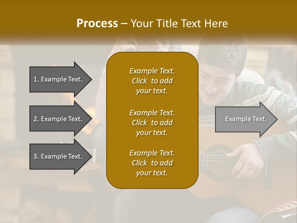 Sad Coastal Wave PowerPoint Template