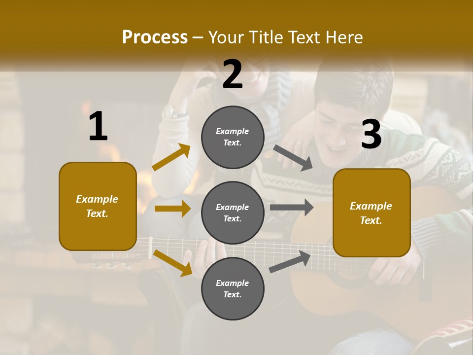 Sad Coastal Wave PowerPoint Template
