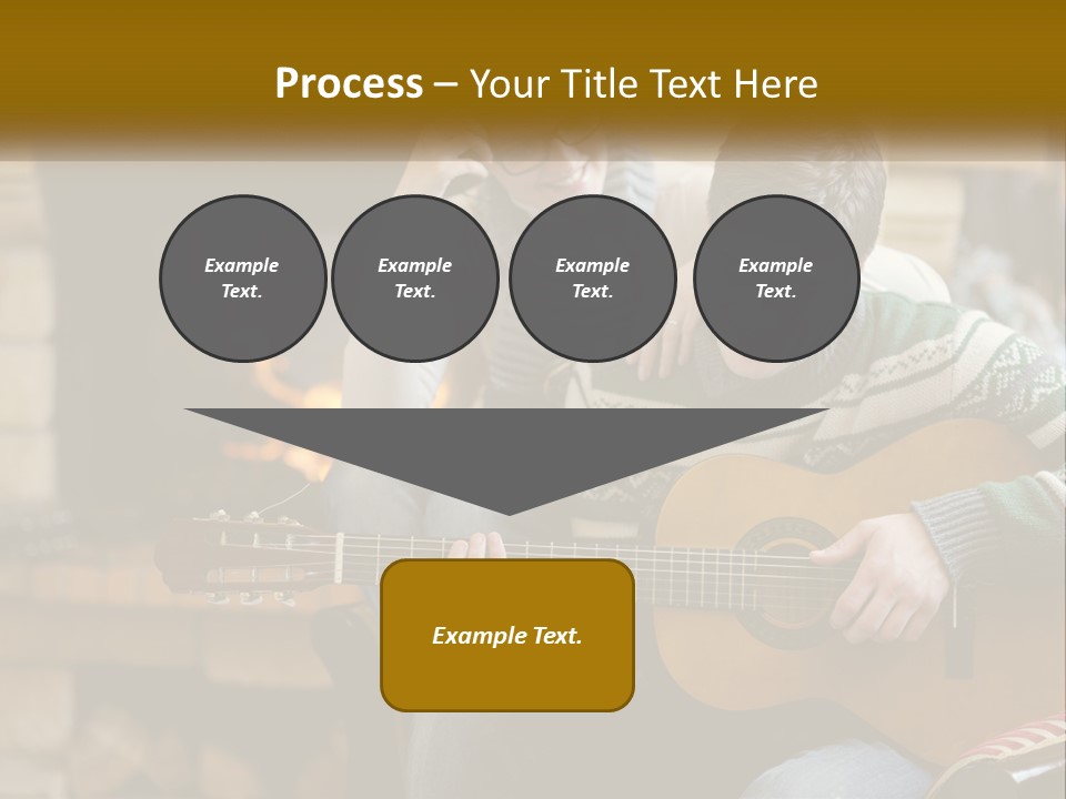 Sad Coastal Wave PowerPoint Template