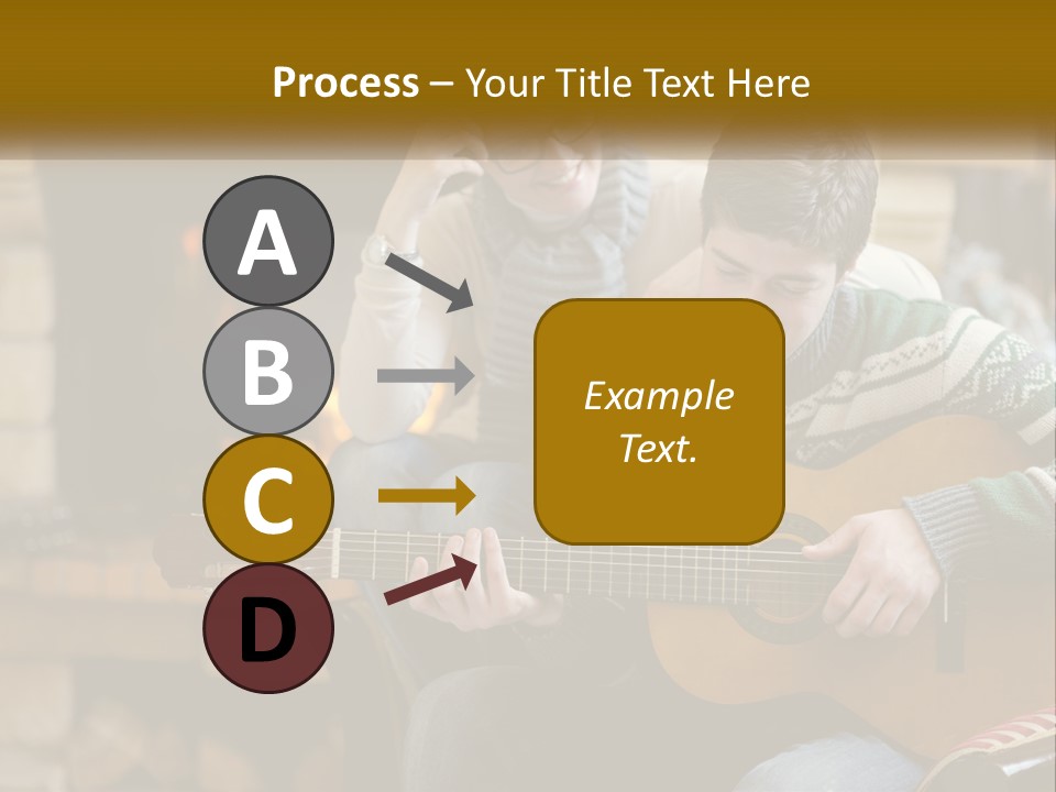 Sad Coastal Wave PowerPoint Template