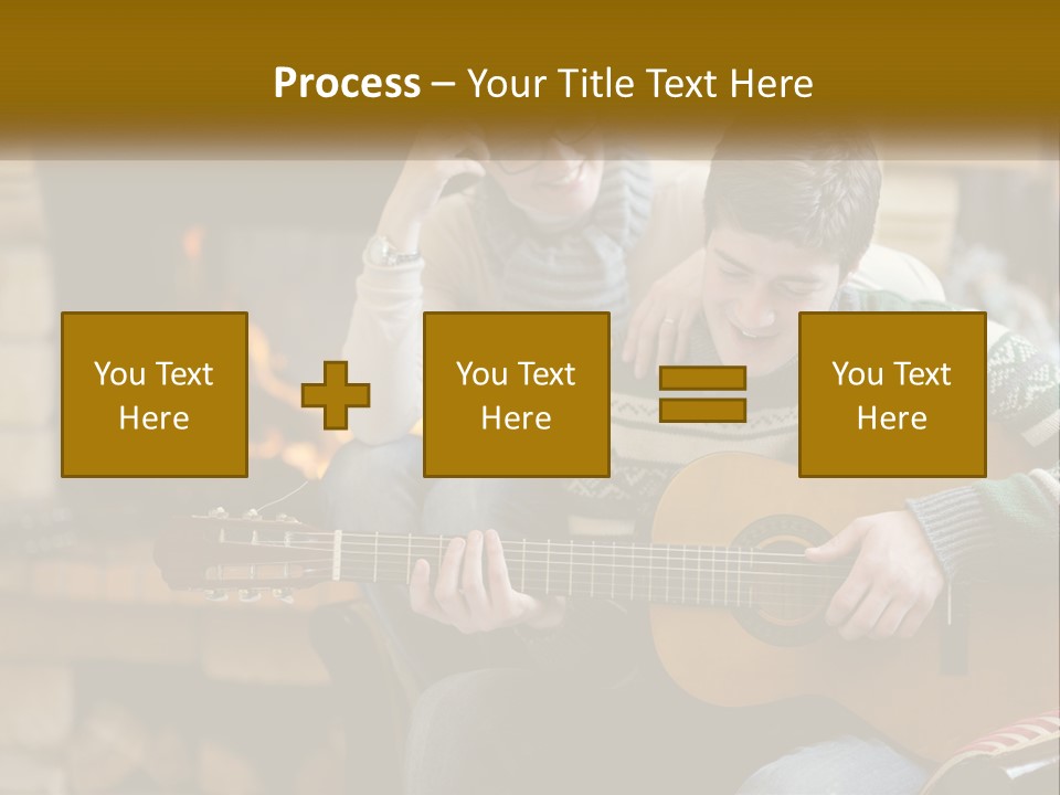 Sad Coastal Wave PowerPoint Template