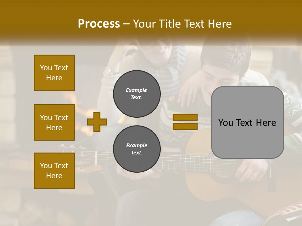 Sad Coastal Wave PowerPoint Template