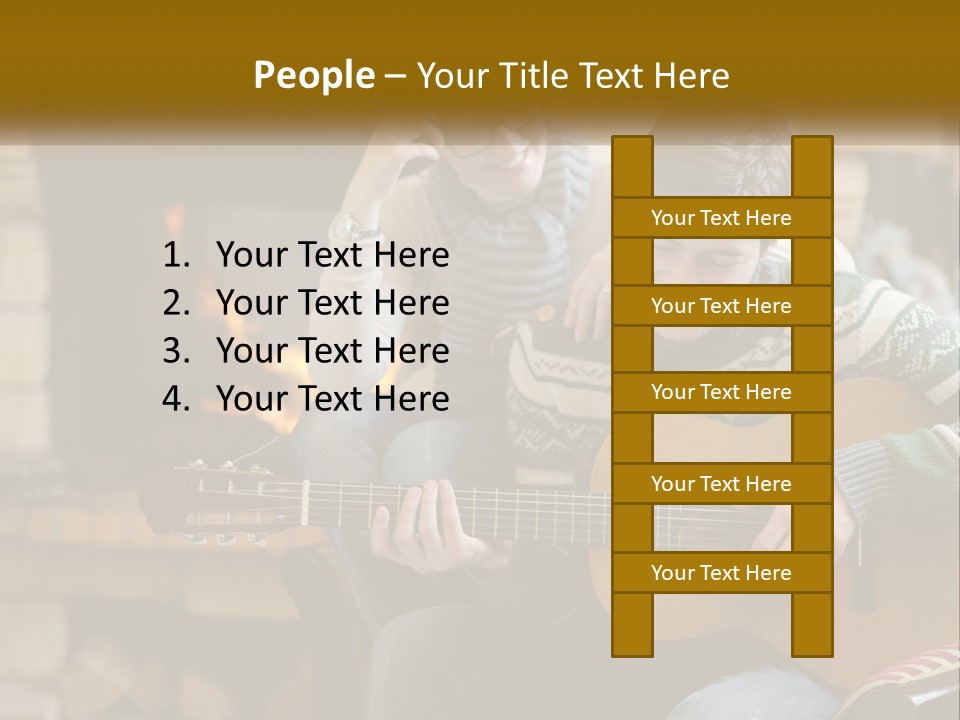 Sad Coastal Wave PowerPoint Template