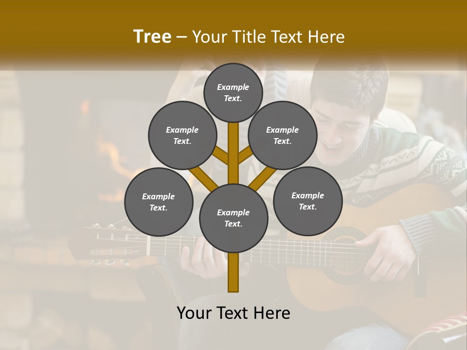 Sad Coastal Wave PowerPoint Template