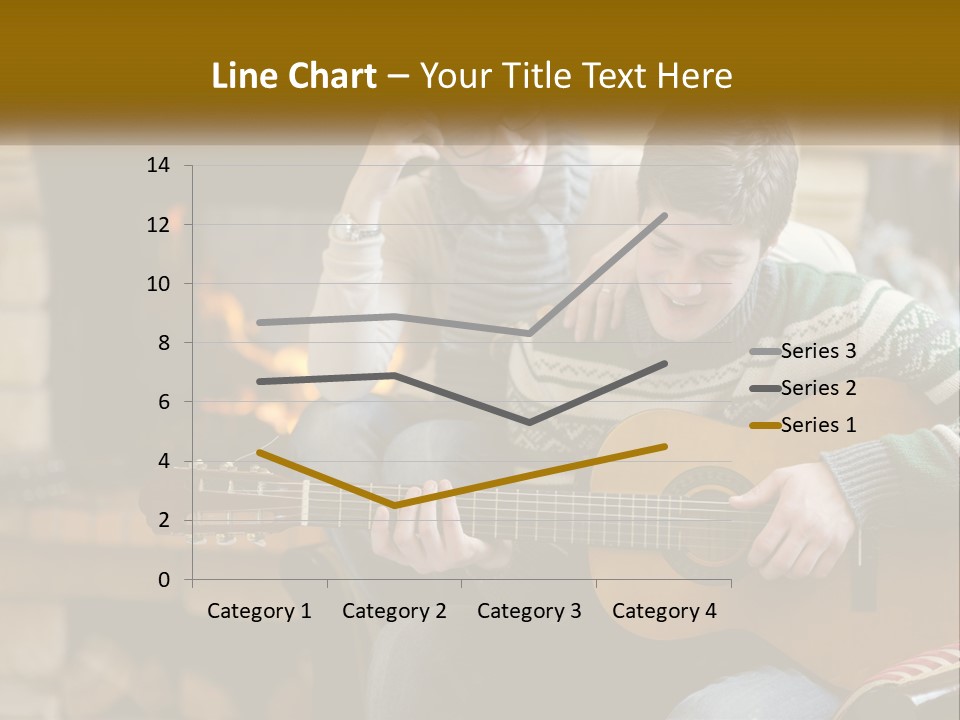 Sad Coastal Wave PowerPoint Template