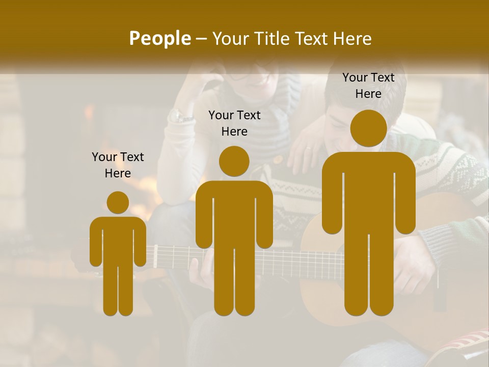 Sad Coastal Wave PowerPoint Template