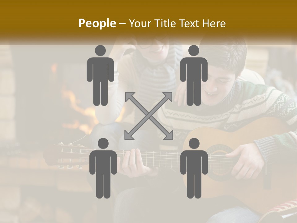 Sad Coastal Wave PowerPoint Template