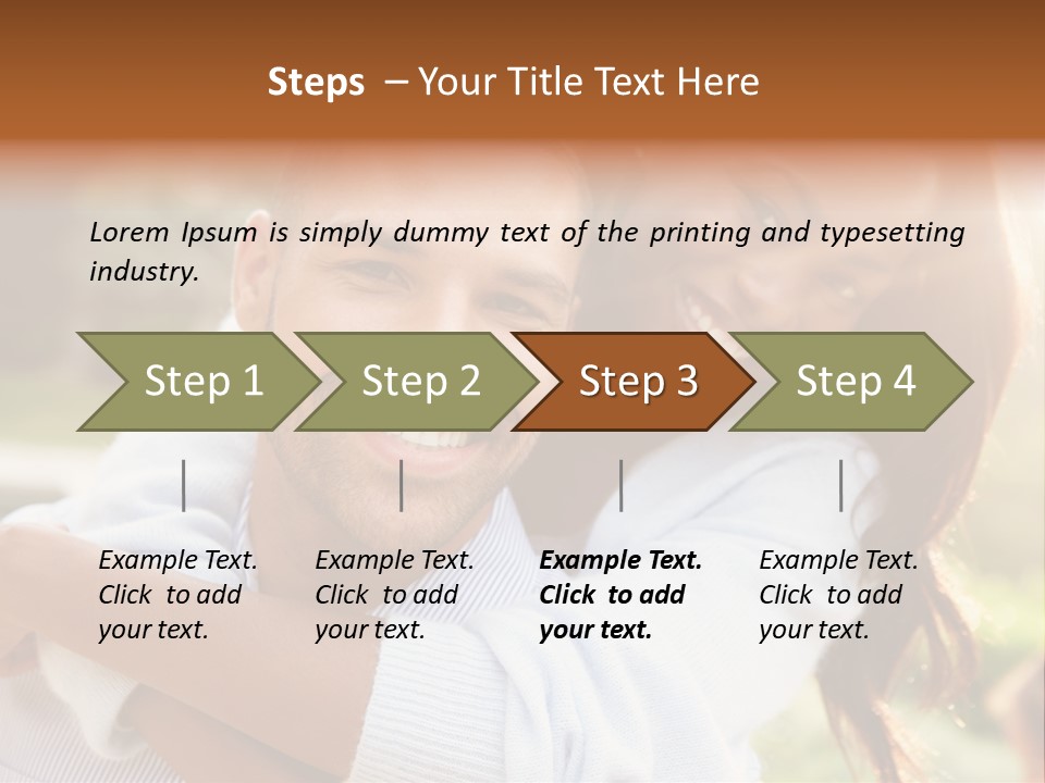 Calm Peaceful Life PowerPoint Template