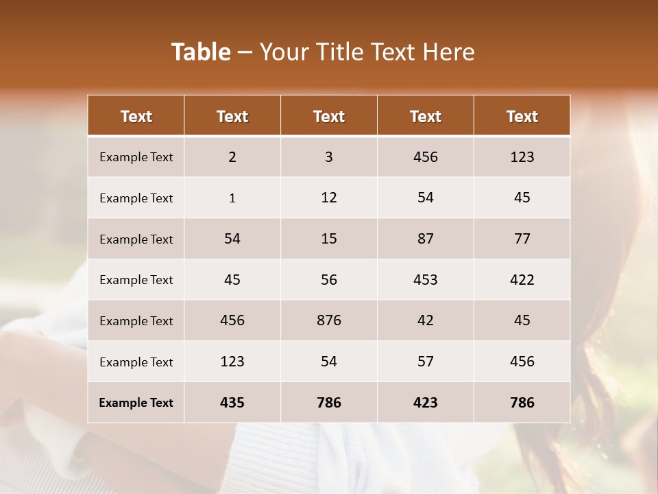 Calm Peaceful Life PowerPoint Template