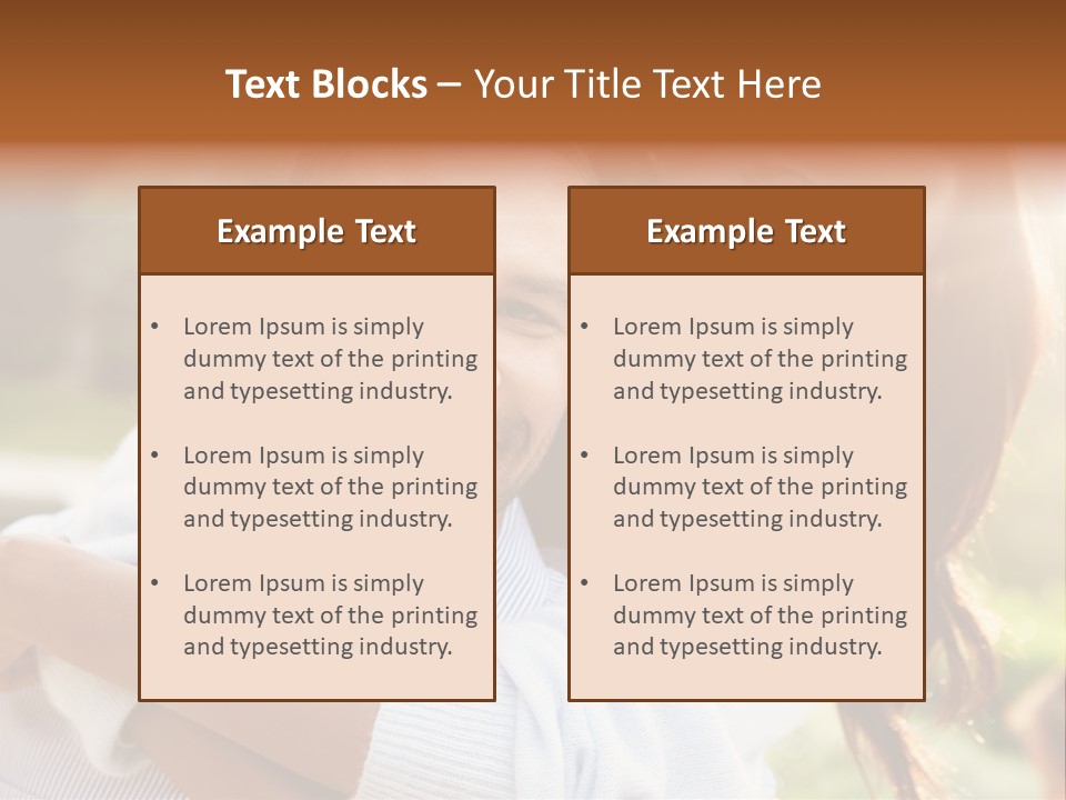 Calm Peaceful Life PowerPoint Template