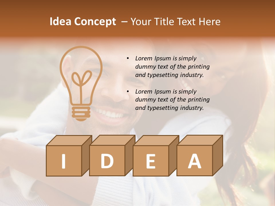 Calm Peaceful Life PowerPoint Template