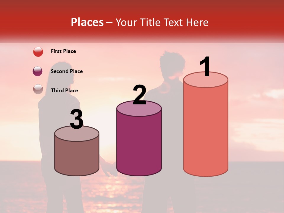 Beach Pensioner Old PowerPoint Template