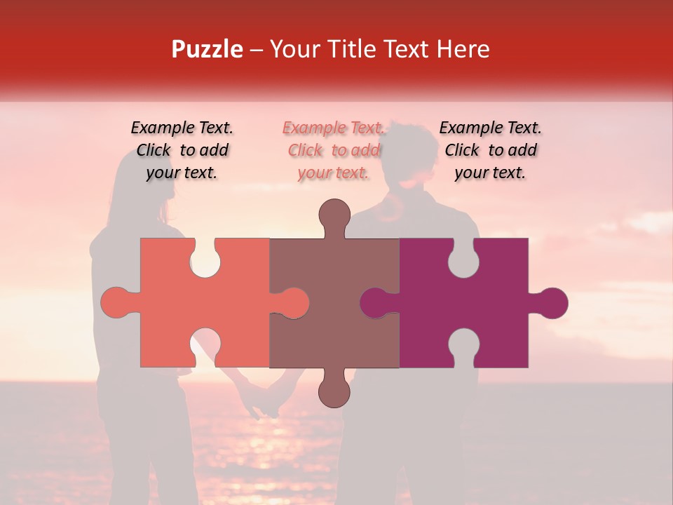 Beach Pensioner Old PowerPoint Template