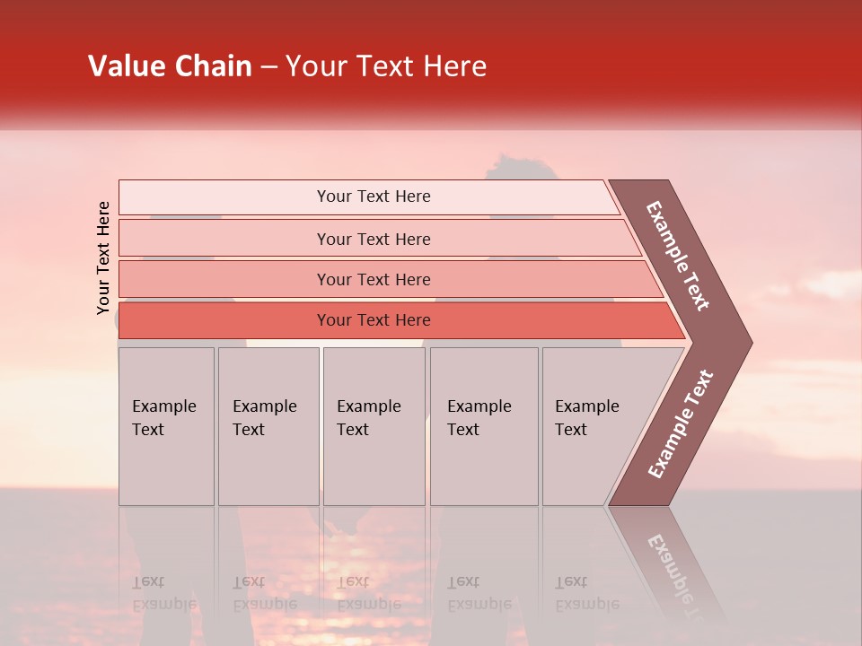 Beach Pensioner Old PowerPoint Template